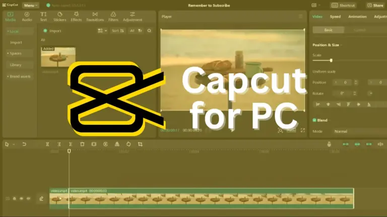 Capcut APK for PC