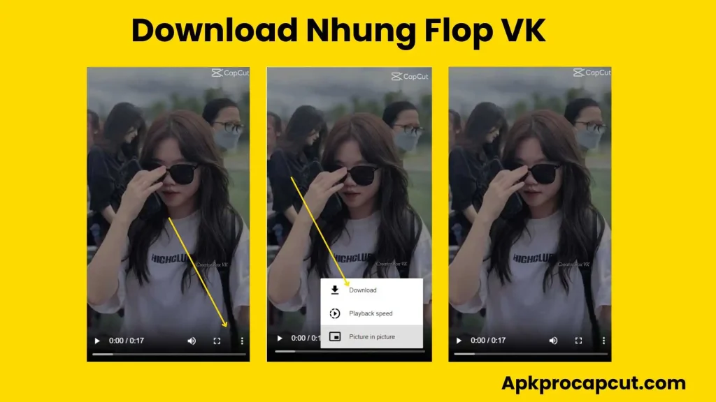 Setps to Download Nhung Flop VK
