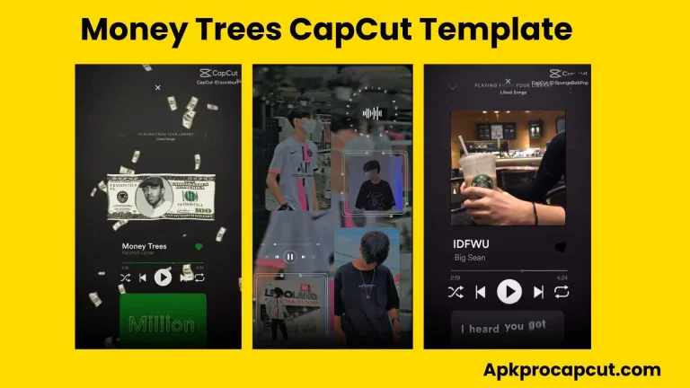 3 Money Trees CapCut Template are present in this picture