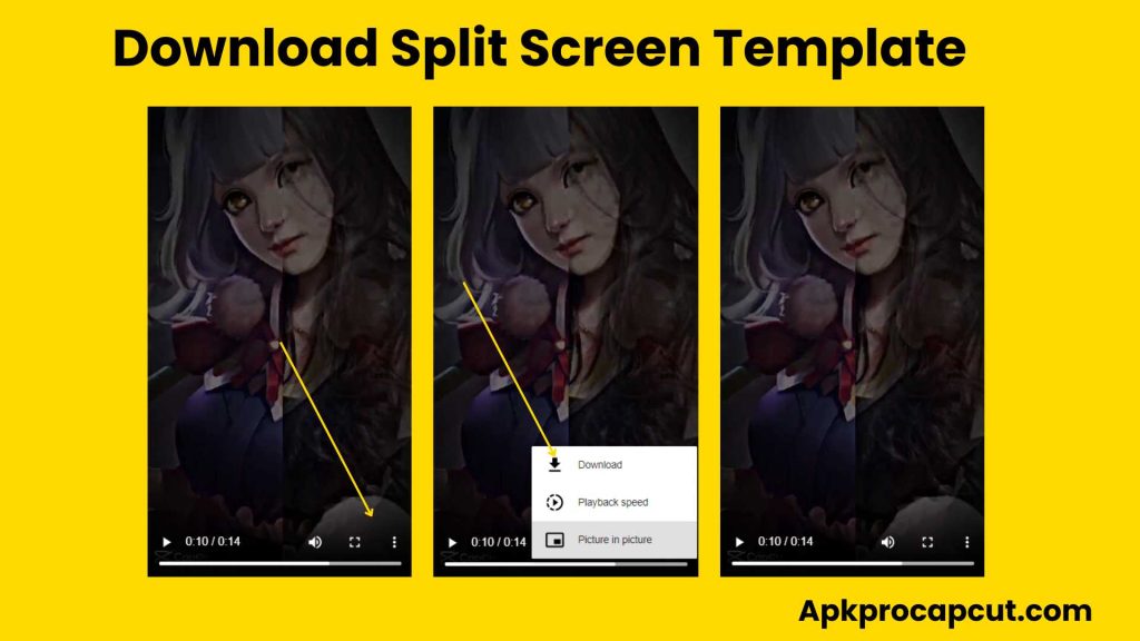 Download Split Screen Template